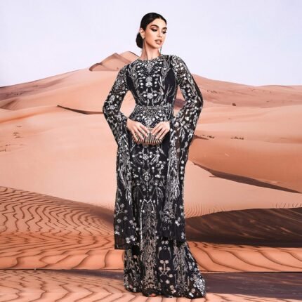 Ladywill Wholesale Sequin Prom Dresses - Cross-border Western Long Sleeve Round Neck Sexy Slim Fit Sequin Maxi Evening Gown Bridesmaid Dress